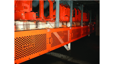 Evo conveyor guards