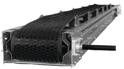 Quick key spool belt conveyors