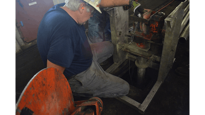 Silo cleaning 6