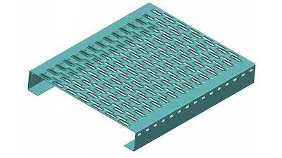 Silver grip grating