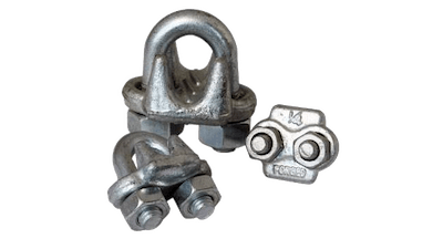 Wire rope clips