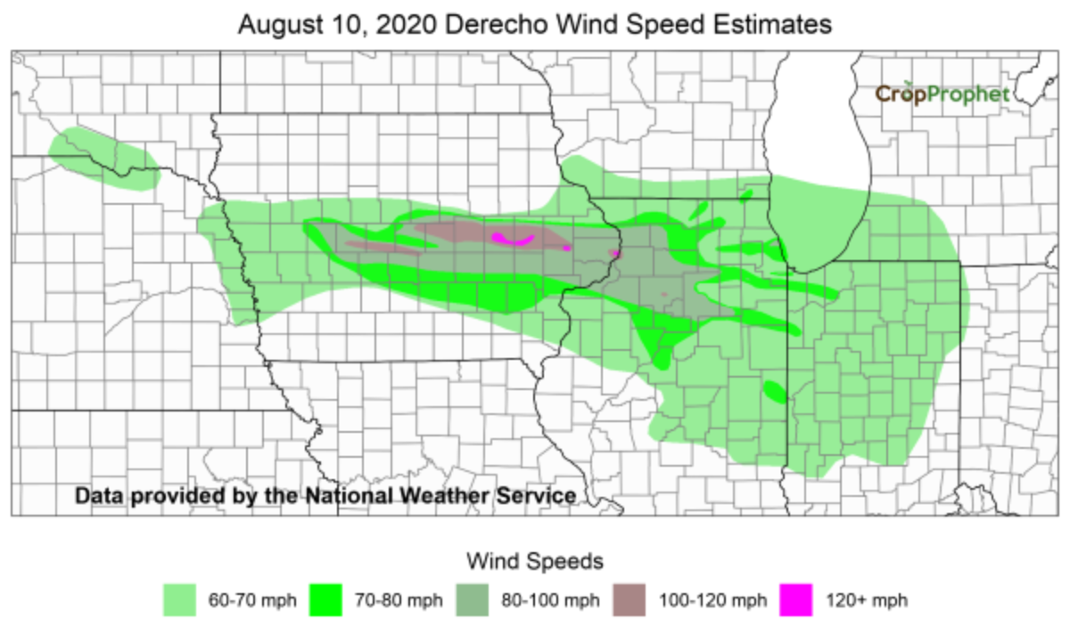 NWS Derecho分析