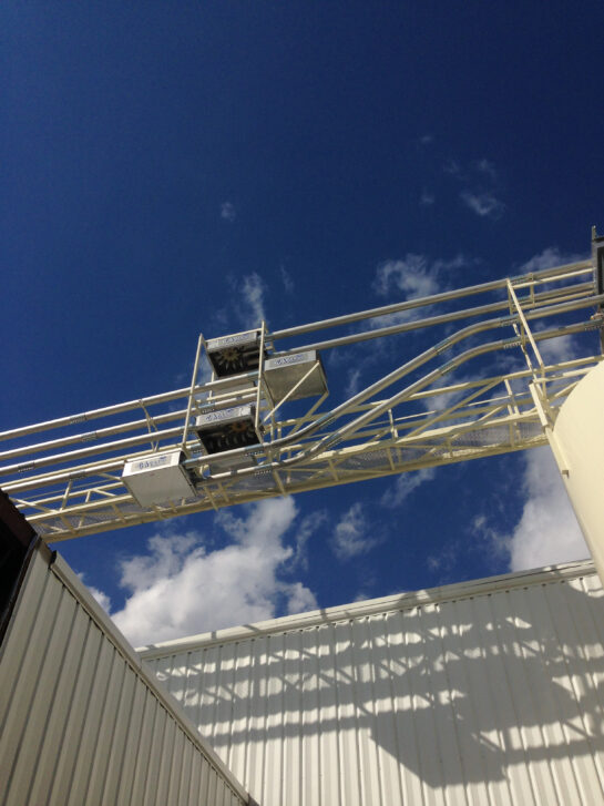 Cablevey Conveyors indoor outdoor conveying system